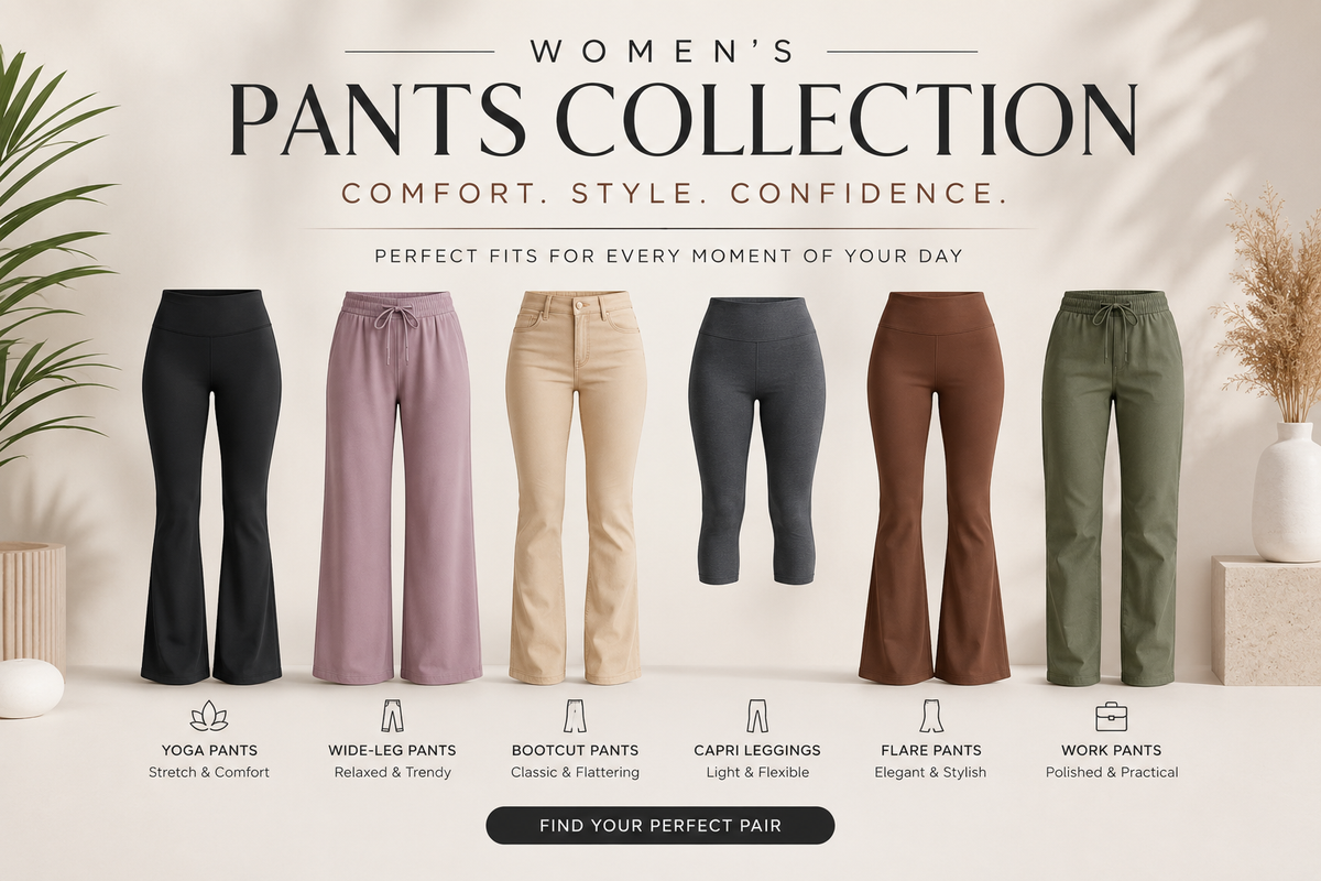 The Ultimate Guide to Women's Pants: Comfortable Fits &amp; Styles for Every Occasio