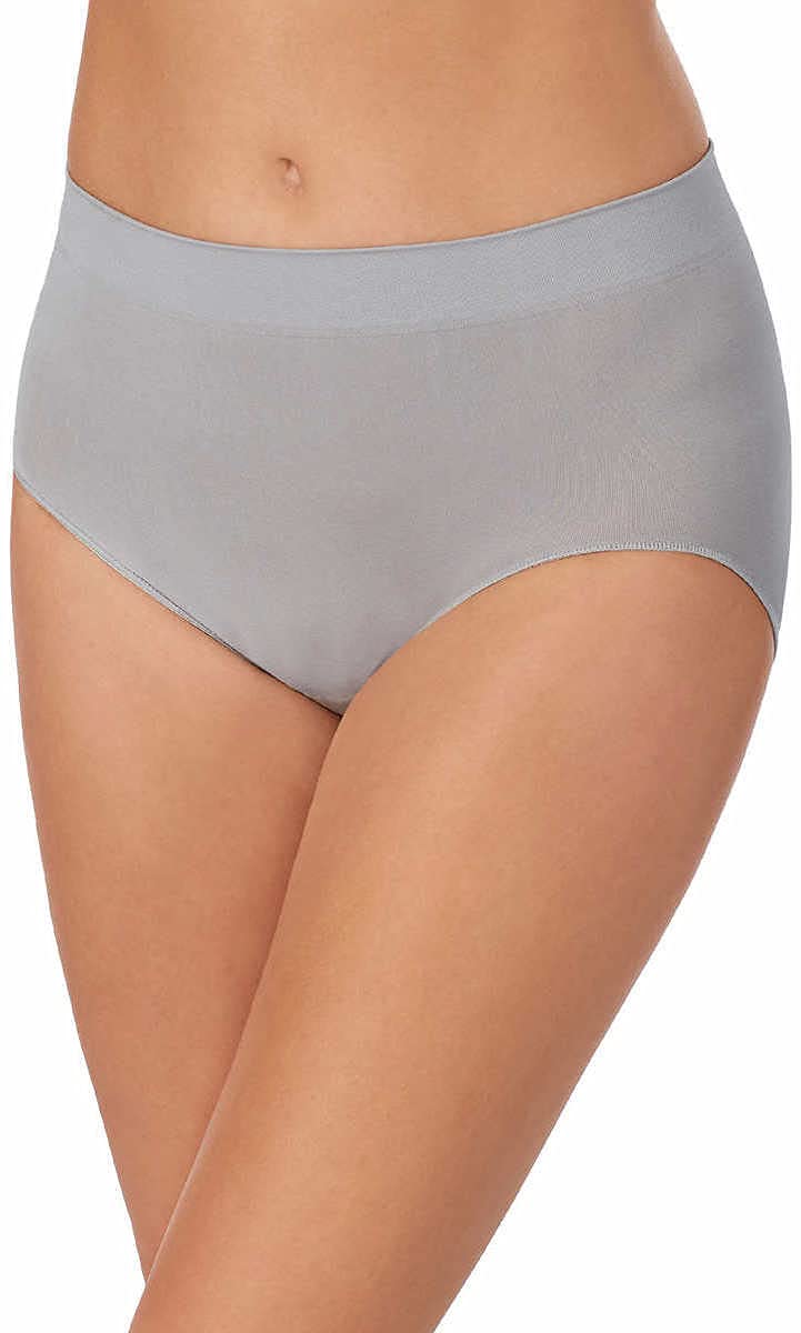 Carole Hochman Ladies' Seamless Brief, 5-pack (Blue, Medium)