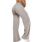 Jgs1996 Wide-Leg Yoga Pants Bottoms Straight-Leggings For - Style 24