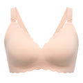 Women's Momcozy for Breastfeeding, Seamless Pregnancy Wireless Classic Jelly Strip Support Nursing Bra
