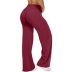 Jgs1996 Wide-Leg Yoga Pants Bottoms Straight-Leggings For - Style 66