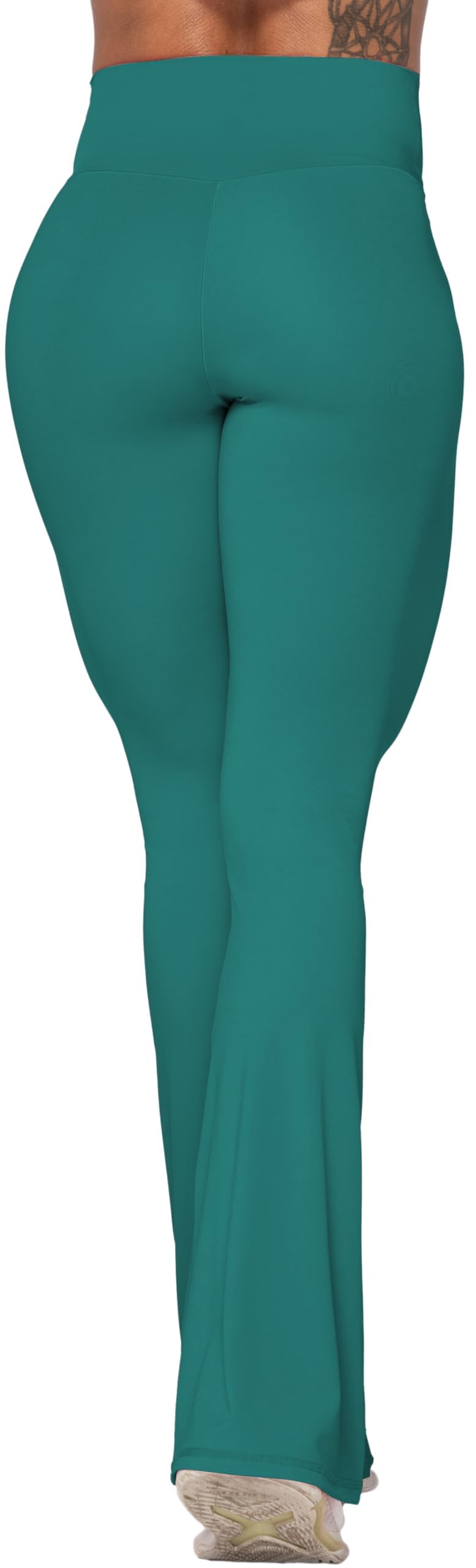 Women's Sunzel Flare Leggings Crossover Yoga Pants With - Jasper Green