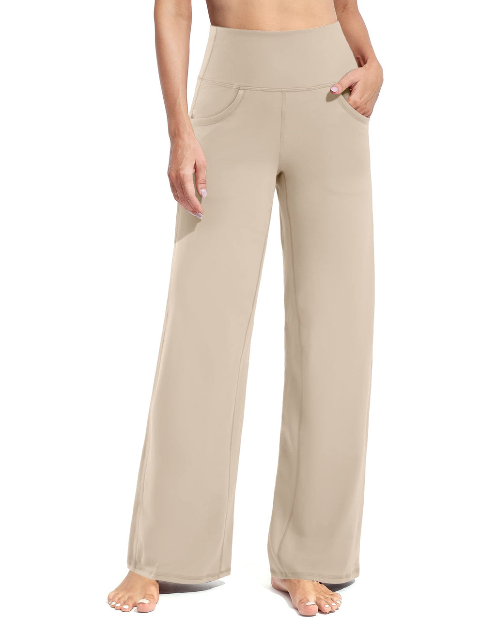 Promover Wide-Leg Trousers For Women With Pockets Light - Size X-Large