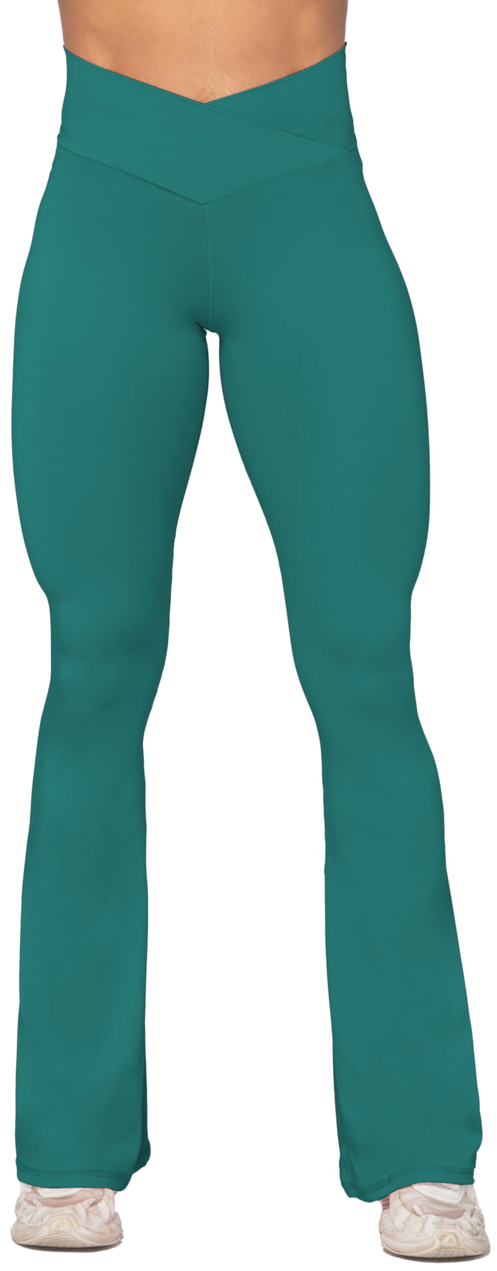 Women's Sunzel Flare Leggings Crossover Yoga Pants With - Style 163