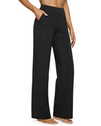 G4free Dress Pants For Women With Pockets Stretch Black Xxs Tall