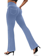 Vooveeya Women's Bootcut Leggings Bootleg Yoga Pants - Style 278