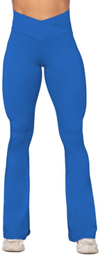 Women's Sunzel Flare Leggings Crossover Yoga Pants With - Style 176