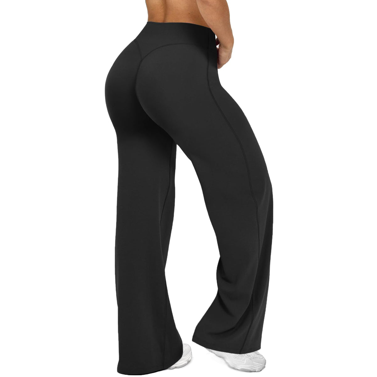 Jgs1996 Wide-Leg Yoga Pants Bottoms Straight-Leggings For - Style 17