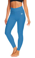 High Waisted Swim Leggings Women Water Sports Modest Swimwear Pants Quick Dry UPF Beach Pants 2XL Royal Blue