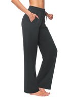 Jekaoyi Wide-Leg Sweatpants For Women High-Waisted Baggy Sweat Track