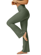 Fohofo Yoga Pants Women Flare Leggings For With Pockets - Style 7