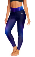 Swimming Pants for Women Sun Blocking Long Fishing Tights Tummy Control Beach Surfing Leggings L Gradient Purple