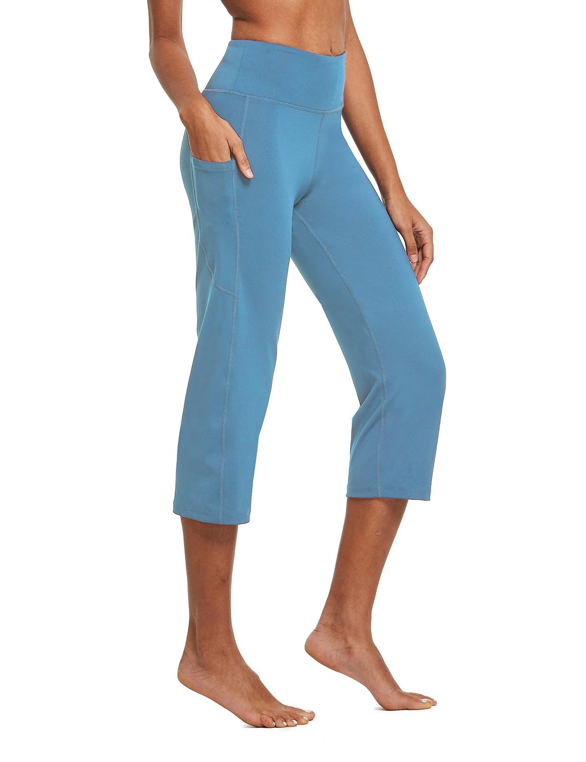 Baleaf Capri Pants For Women With Pockets Capris Wide-Leg Niagara Xxxl