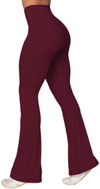 Women's Sunzel Flare Leggings Crossover Yoga Pants With - Style 38