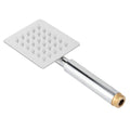 Solid Brass Handheld Shower G1/2in Thread High Pressure Shower Sprayer Hand Shower Wand for Bath Showering System (A (Hand Shower))