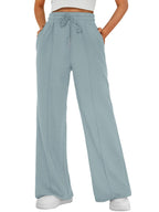 Automet Women's Wide-Leg Sweatpants Baggy Lounge Sweat - Size X-Small