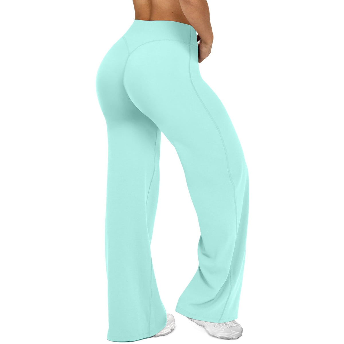 Jgs1996 Wide-Leg Yoga Pants Bottoms Straight-Leggings For - Style 77
