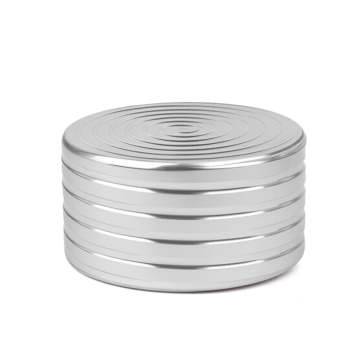 Kinetic Desk Toys, Fidget Toys Adults, 1.77'' Desk Toys for Office for Adults, Spinning Tops for Kids, Physics Toys Novelty Amusements (45MM, Silver)