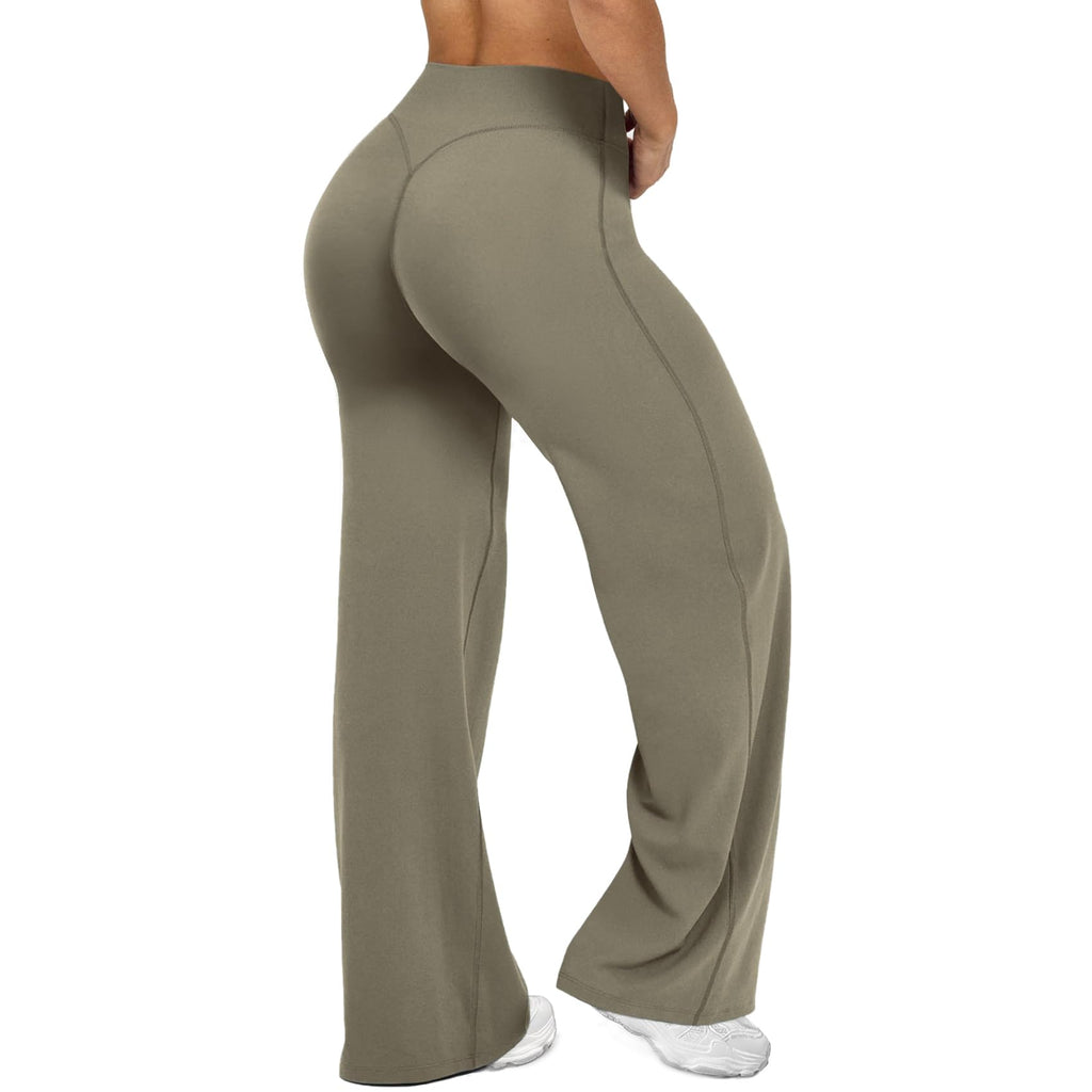 Jgs1996 Wide-Leg Yoga Pants Bottoms Straight-Leggings For - Style 94