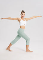 Baleaf Capri Pants For Women With Pockets Capris - Subtle Green