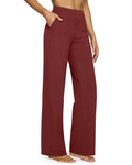 G4free Wide-Leg Pants For Women Long Elastic Loose Fit Yoga Dress
