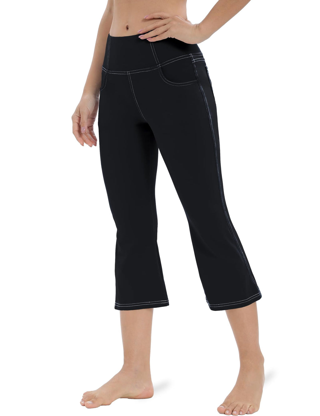 Vooveeya Women's Bootcut Leggings Bootleg Yoga Pants Flare - Style 73