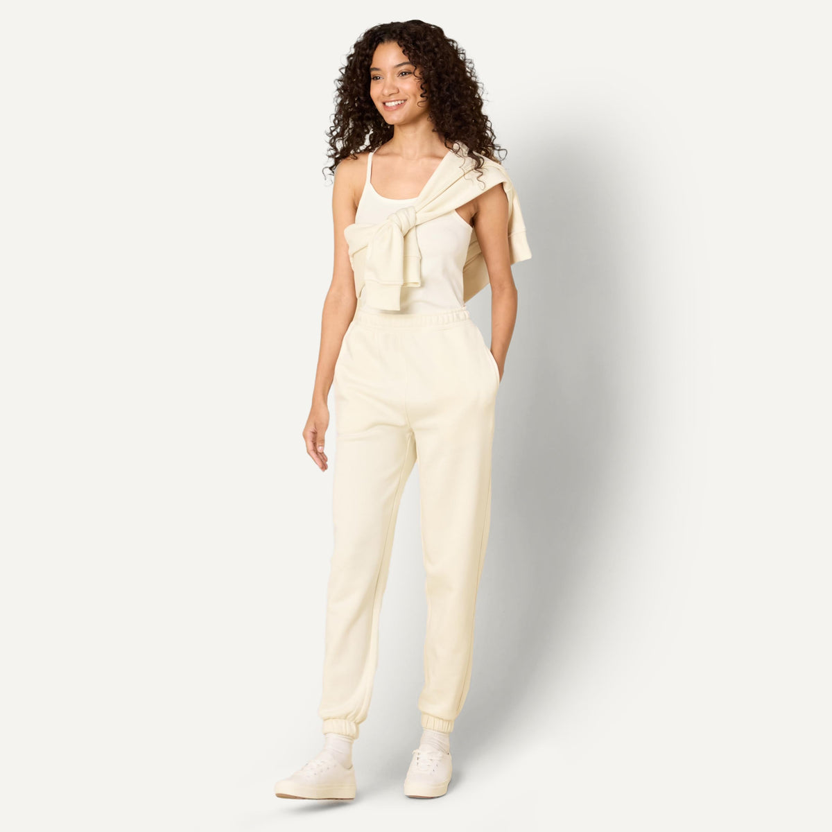 Essentials X Sofia Grainge Women's High-rise Relaxed-fit Jogger With