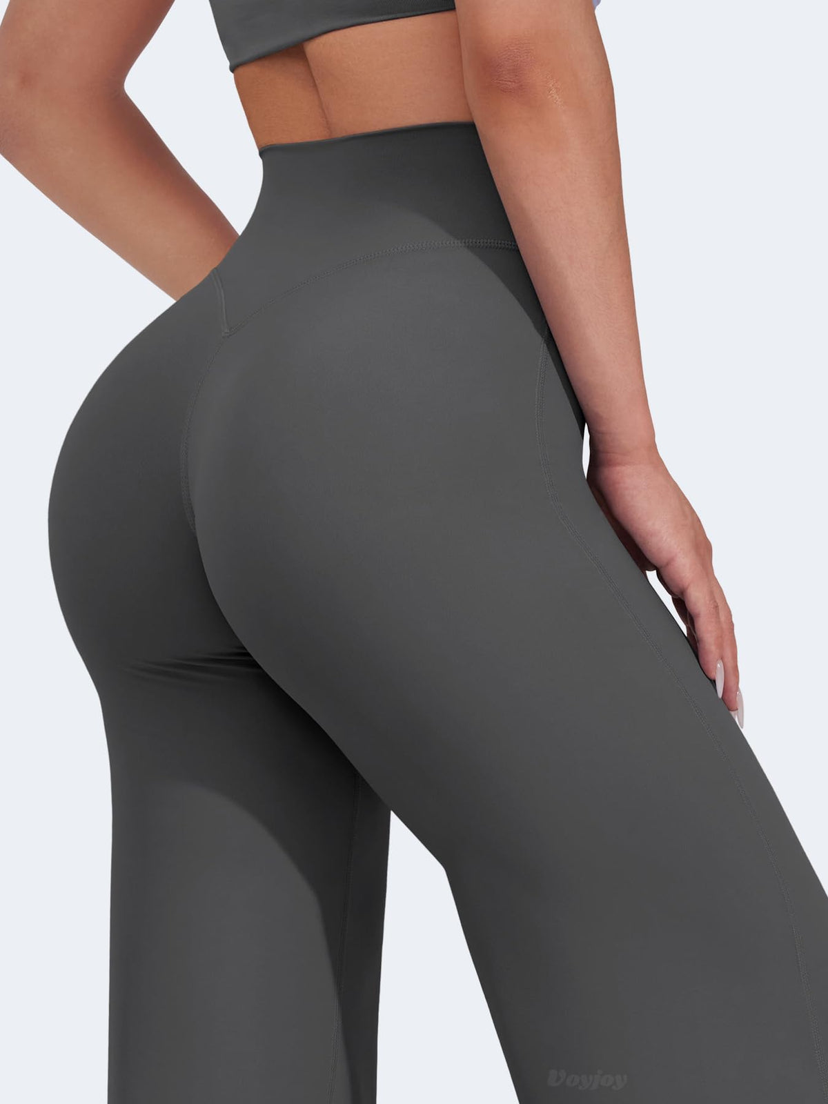 Voyjoy Straight-Leggings Bottoms Wide-Leg Pants For Women 29"/