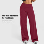 Jgs1996 Wide-Leg Yoga Pants Bottoms Straight-Leggings For - Style 66