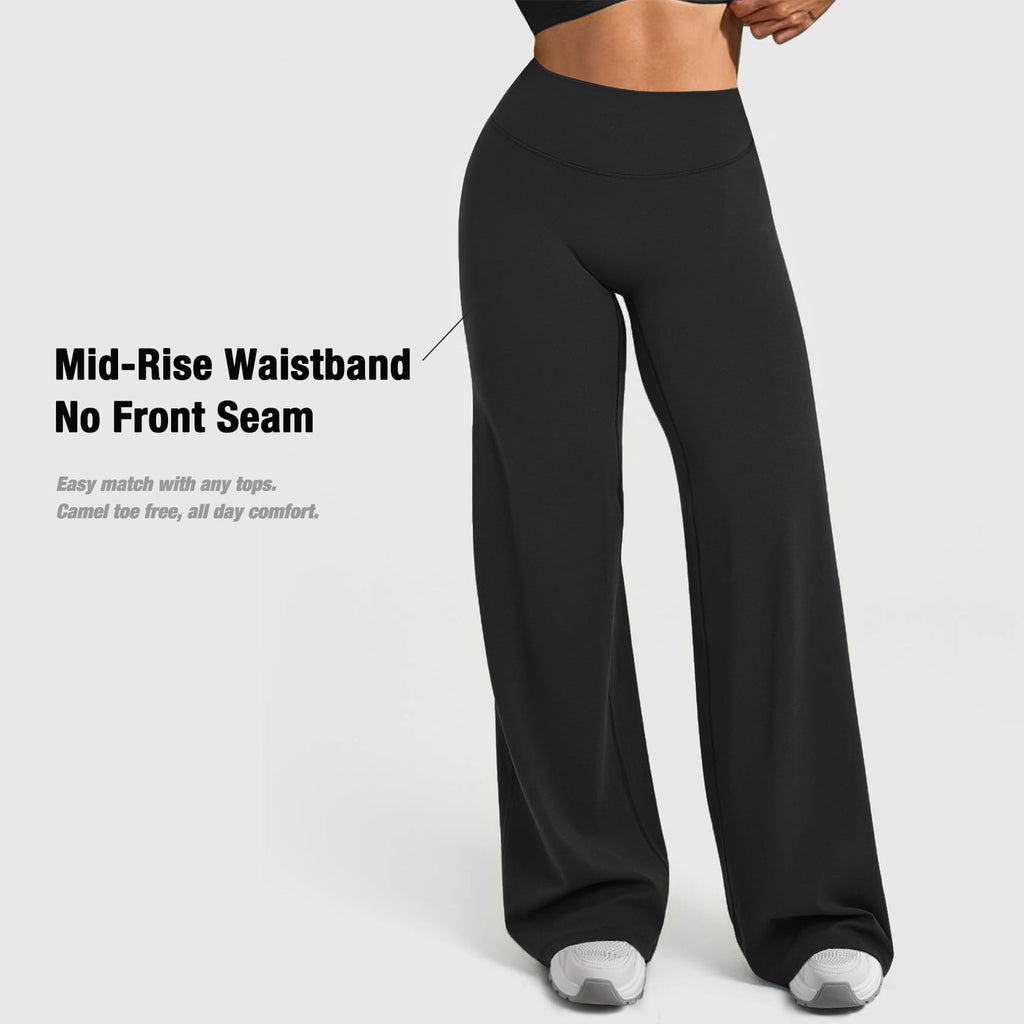 Jgs1996 Wide-Leg Yoga Pants Bottoms Straight-Leggings For - Style 18