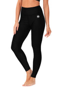 Beach Swim Leggings For Women UPF 50+ Rash Guard Pants Elastic Waist