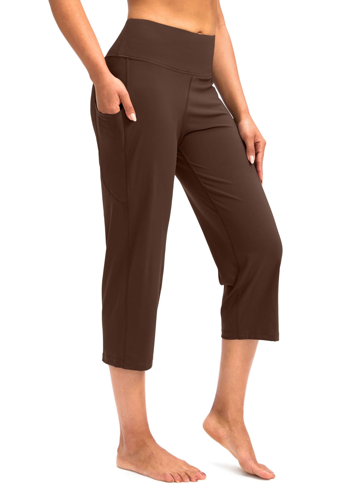 G Gradual Capri Pants For Women High-Waist Workout Yoga With - Size Medium