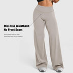 Jgs1996 Wide-Leg Yoga Pants Bottoms Straight-Leggings For - Style 46