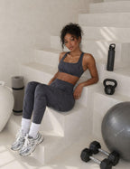 Aoxjox Women's Metamorph Yoga Pants 26" (grey Swirl Small)