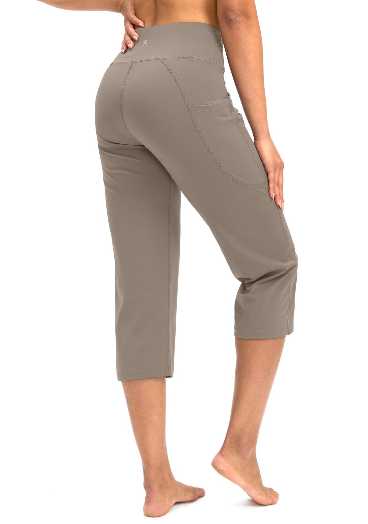 G Gradual Capri Pants For Women High-Waist Workout Yoga With Pockets