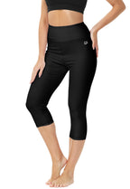 High-Waist Swim Pants For Women Waisted Capris UPF 50+ Quick Dry