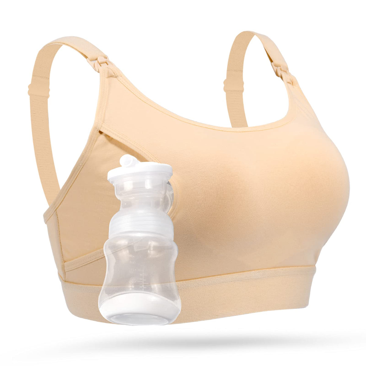 Women's Hands Free Pumping Momcozy Adjustable Breast-pumps Holding and Suitable for Breastfeeding-pumps by Lansinoh, Philips Avent, Spectra, Evenflo