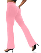 Vooveeya Women's Bootcut Leggings Bootleg Yoga Pants - Style 256
