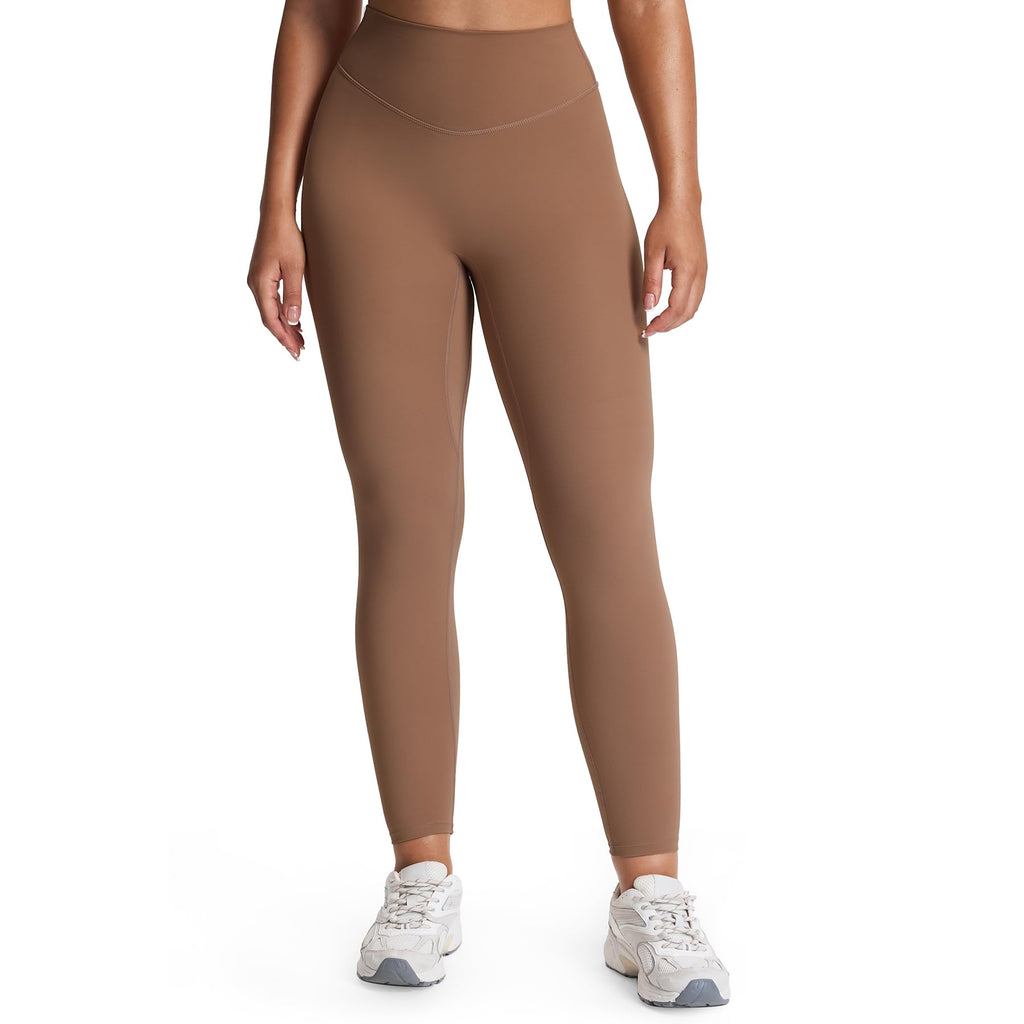 Aoxjox Women's Metamorph Yoga Pants 26" (a Brownie X-small)