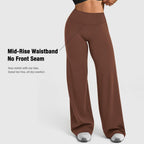 Jgs1996 Wide-Leg Yoga Pants Bottoms Straight-Leggings For - Style 33