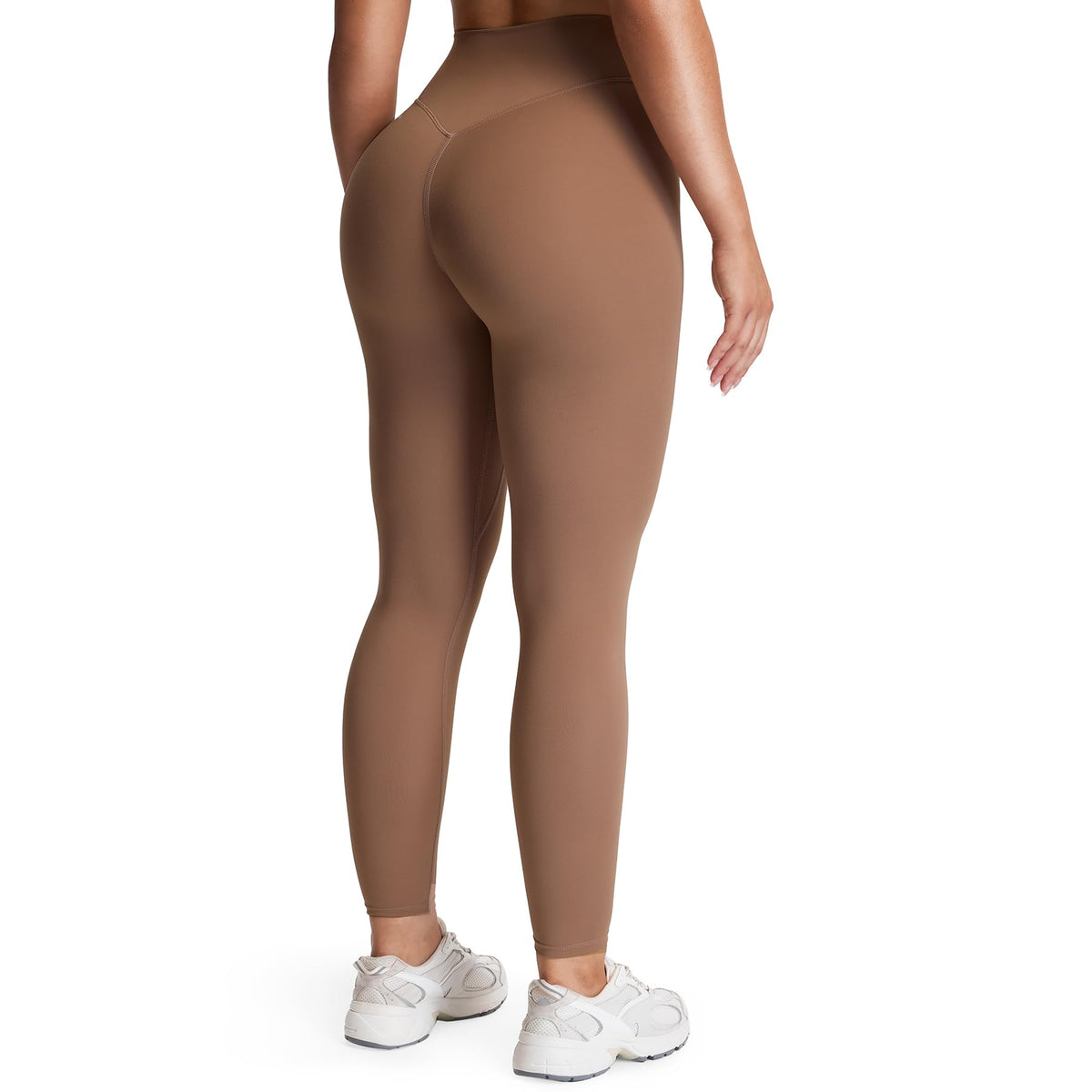 Aoxjox Women's Metamorph Yoga Pants 26" (a Brownie X-small)