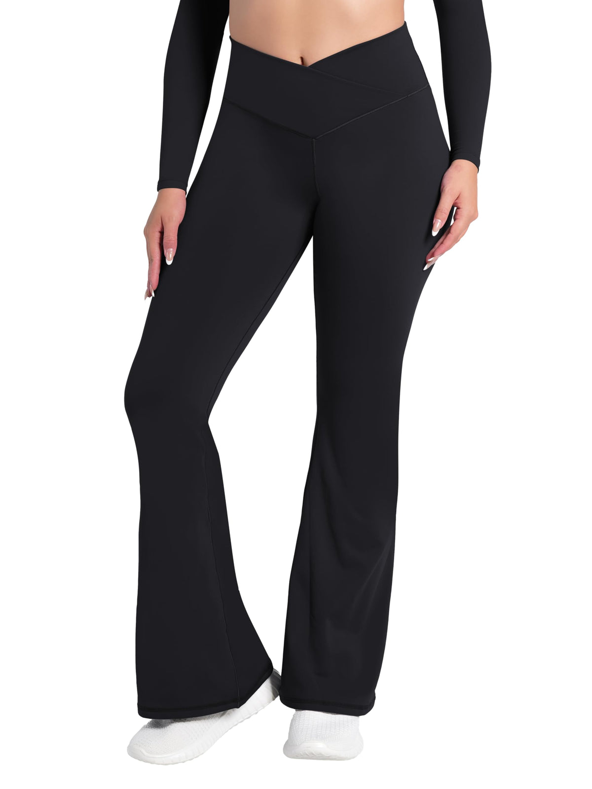 Women's Sunzel Flare Leggings Crossover Yoga Pants With - Style 226