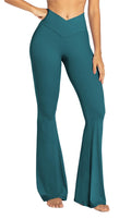 Women's Sunzel Flare Leggings Crossover Yoga Pants With - Style 266