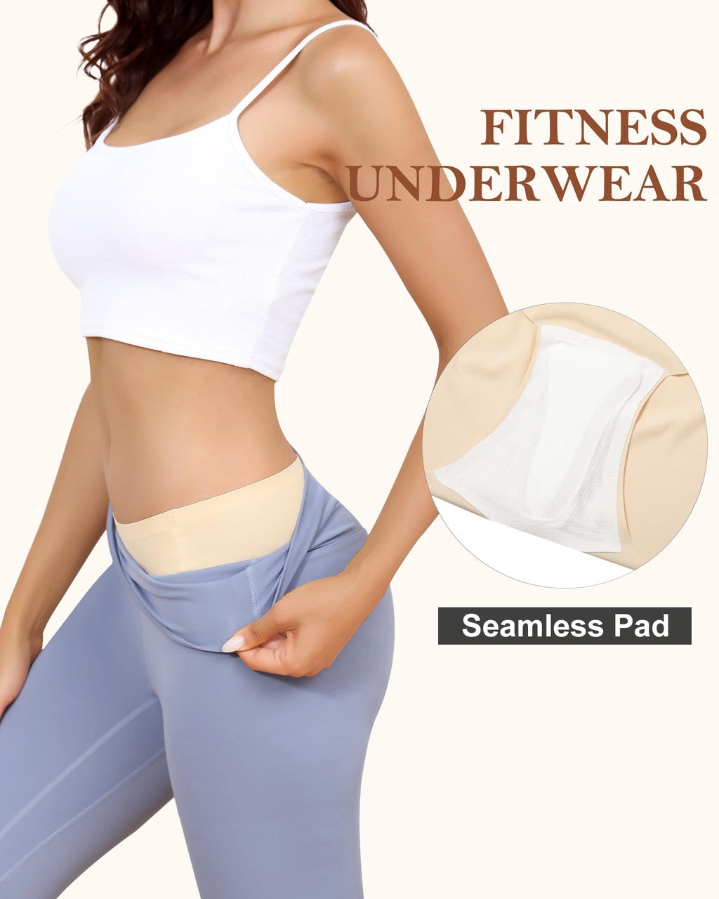 LEVAO Camel Proof Seamless Underwear for Women S-XXL