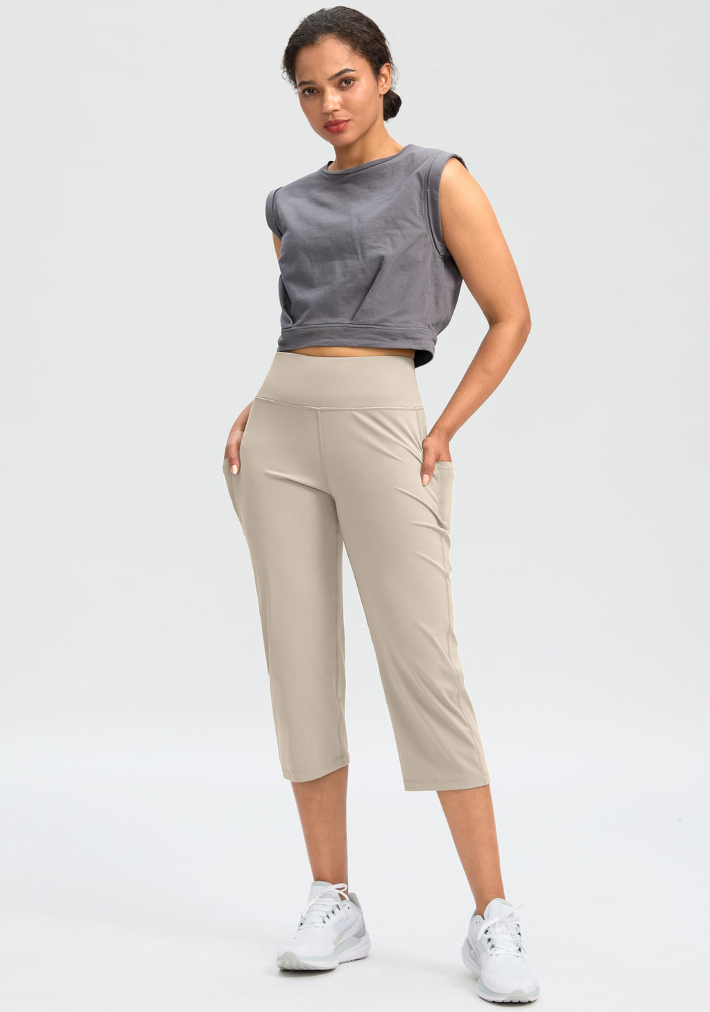 G Gradual Capri Pants For Women High-Waist Workout Yoga - Style 60
