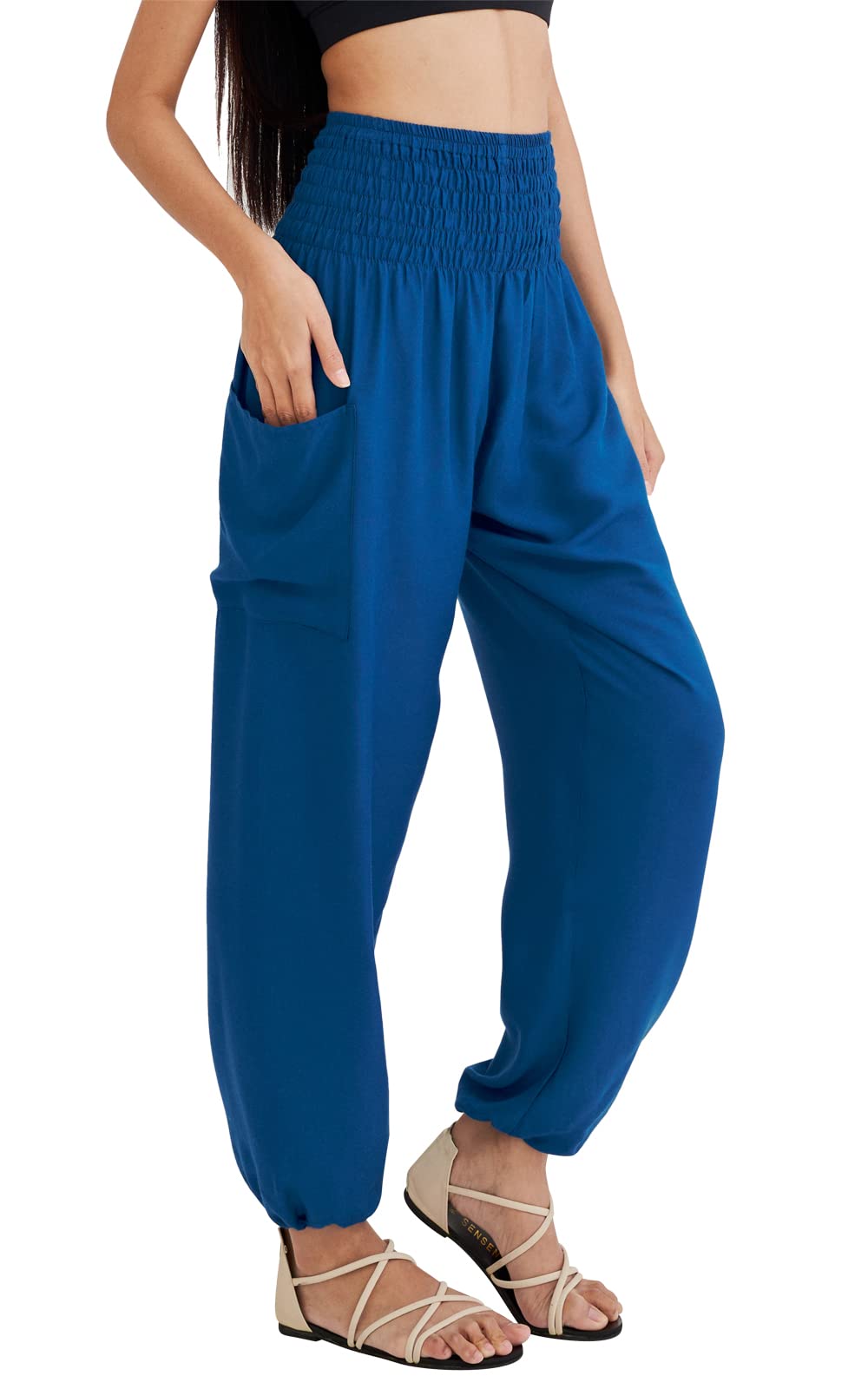 Joob Boho Pants For Women Hippie Harem Women's Yoga – Comfy - Ocean