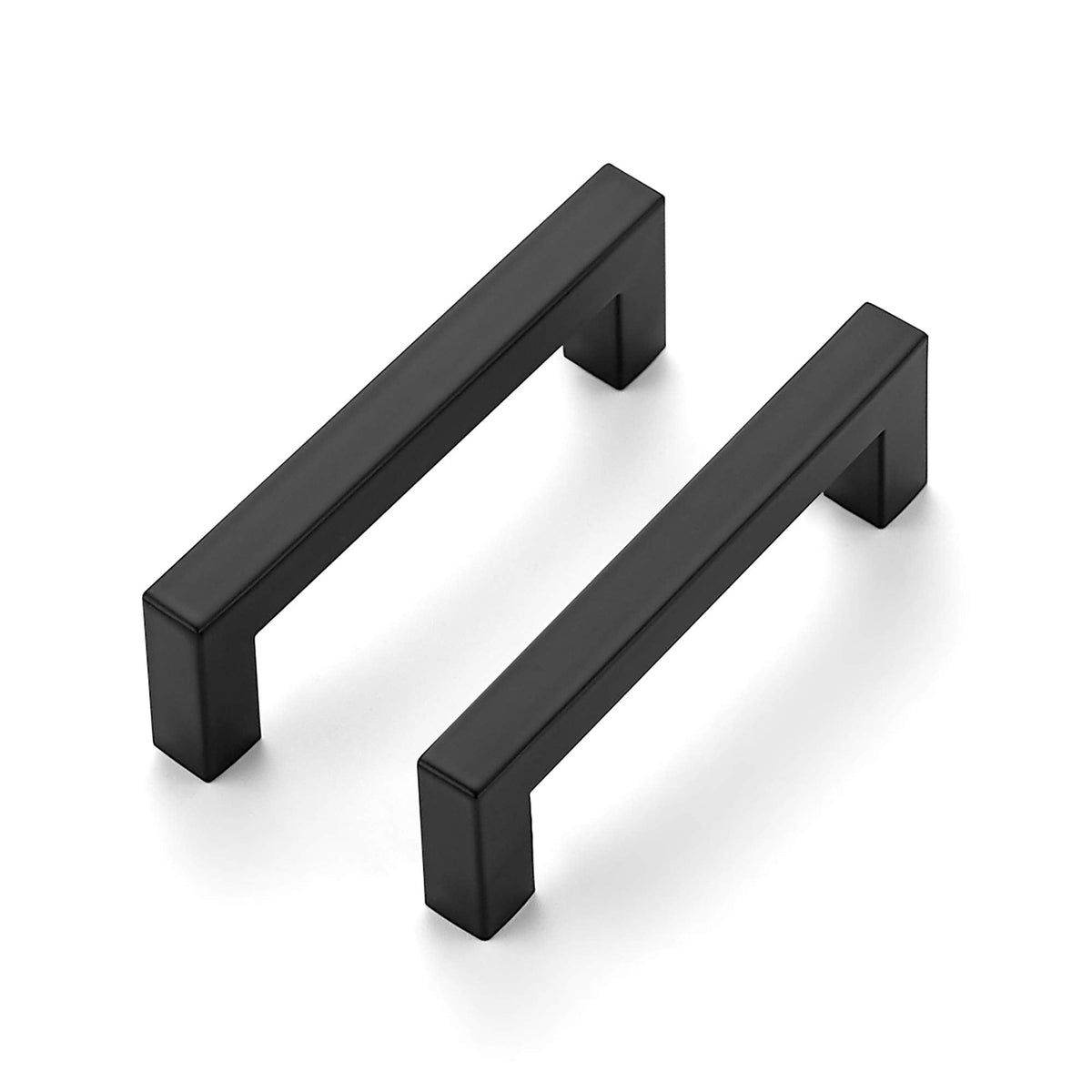Ravinte 30 Pack 3-3/4 Inch Square Cabinet Handles Matte Black Pulls Drawer Pulls Kitchen Hardware Handles