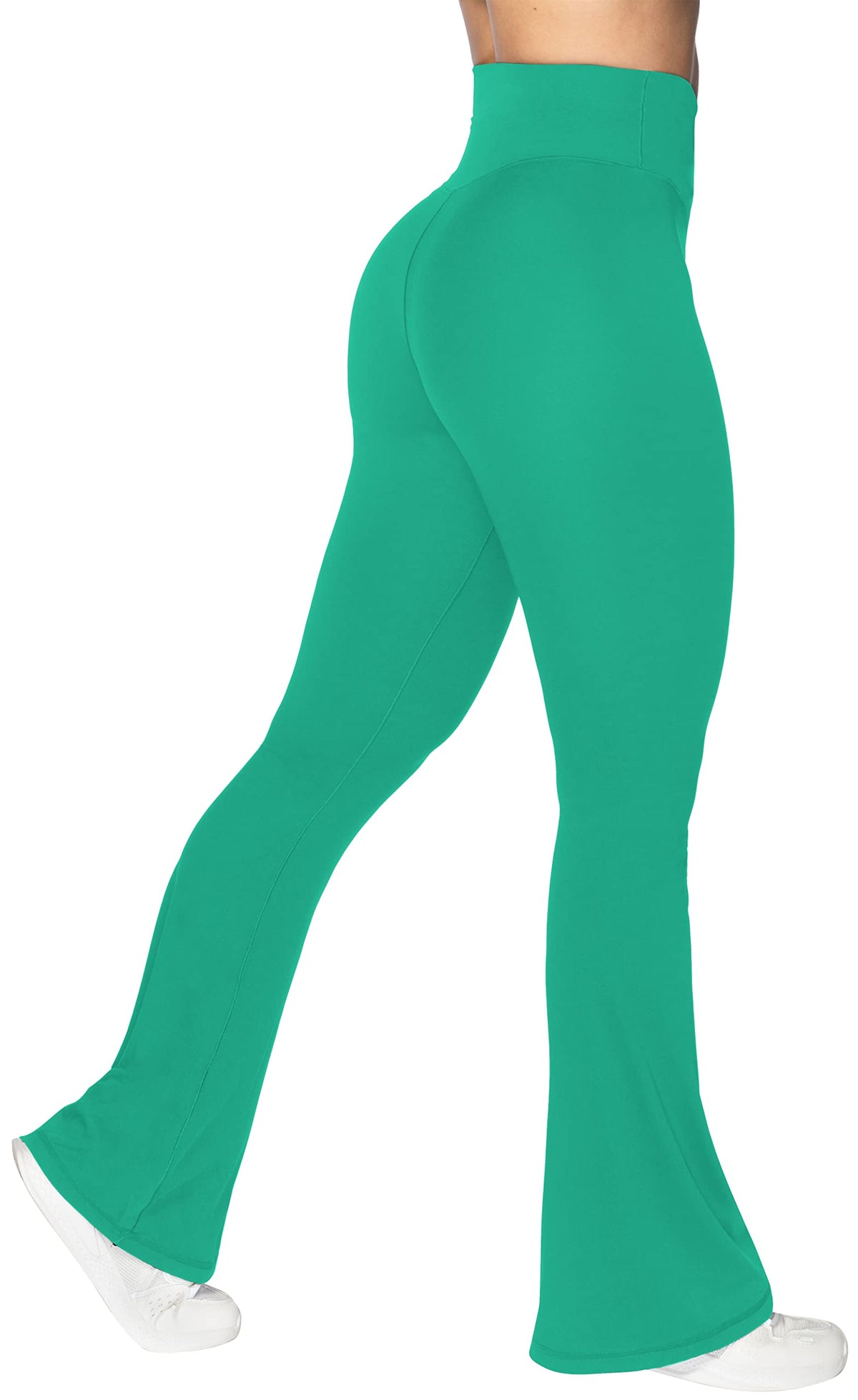 Women's Sunzel Flare Leggings Crossover Yoga Pants With - Golf Green