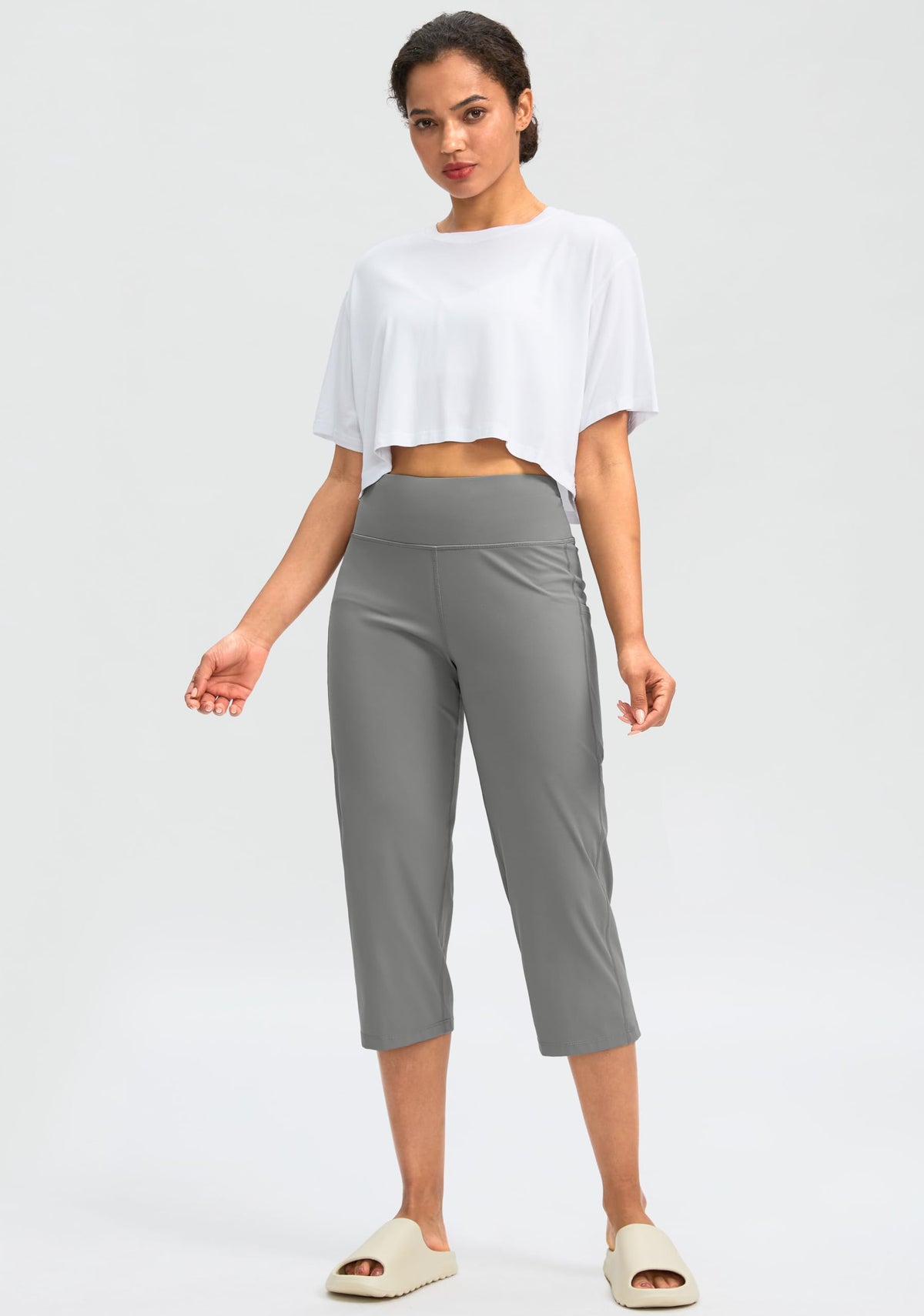 G Gradual Capri Pants For Women High-Waist Workout Yoga - Style 23