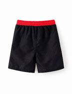 Disney Rash Guard Swim Trunks Cars Swimming Trunks Lightning Mcqueen Compression Liner Swim Shorts Little Boys Swimwear Side Pockets UPF 50+ Black Board Short Surf Bathing Suit Kids Swimsuit 4-5 Years